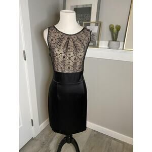 Elegant London Times Black Cocktail Dress – Size 12
